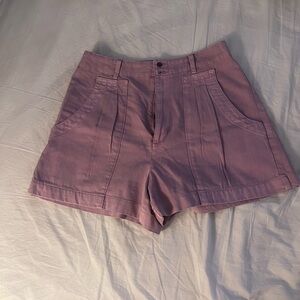 High rise Jean shorts